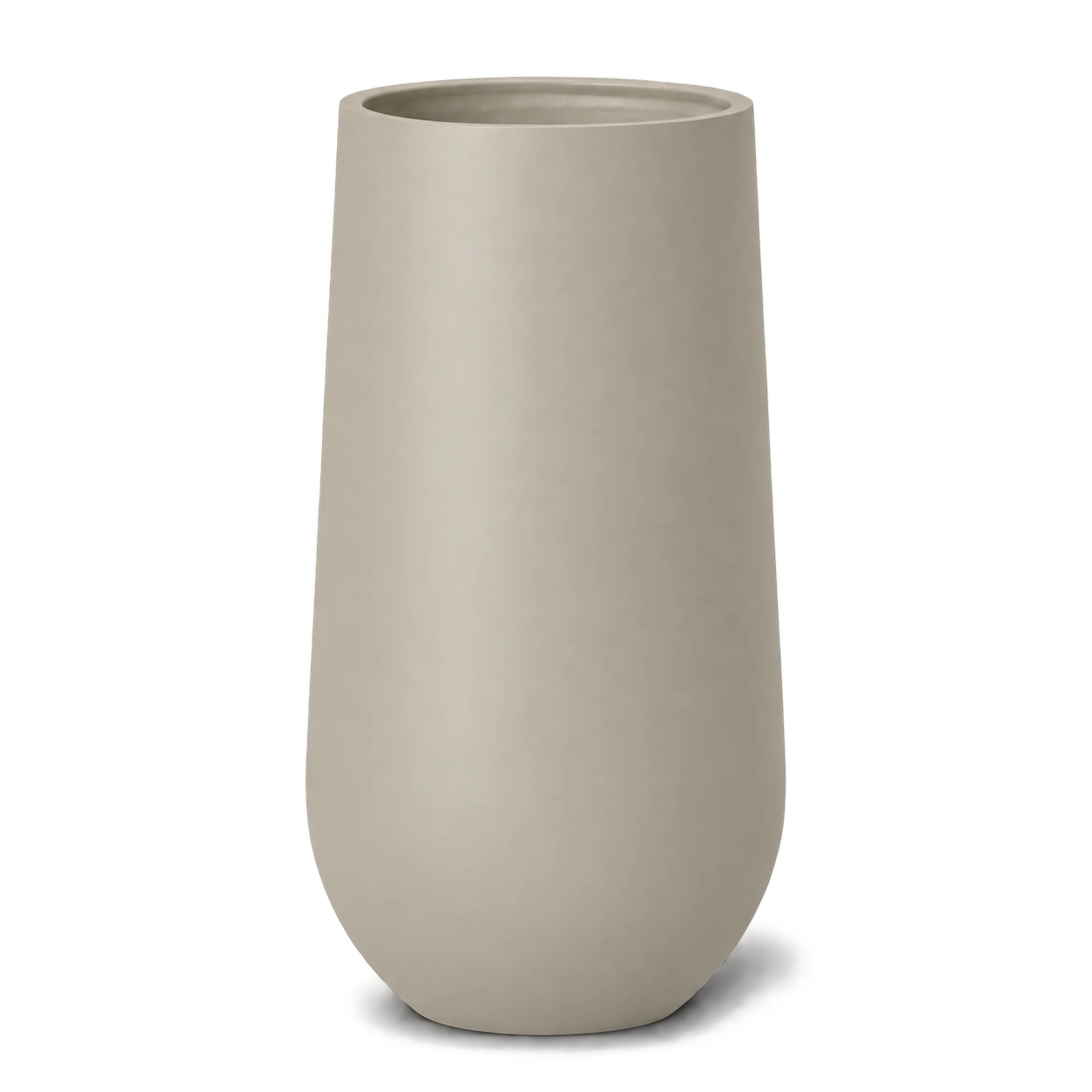 Fioriera Vaso Alto in Fibra di Vetro "Pancia Alta" – Design Moderno per Interno ed Estern in finitura Alte — vista 5 di 12
