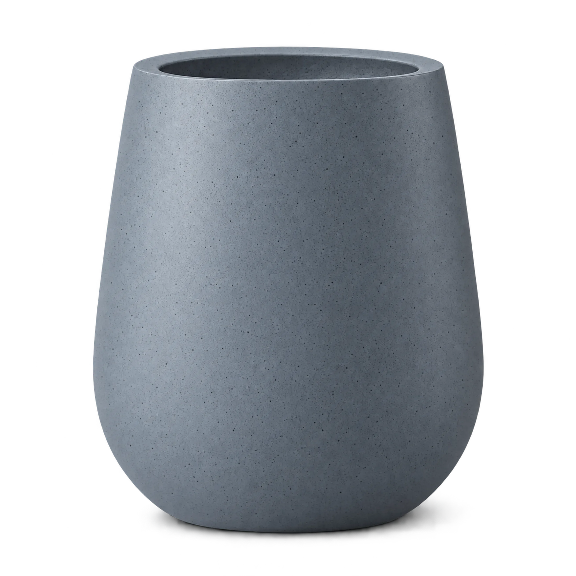 Fioriera Vaso in Fibra di Vetro "Pancia Basse" – Fioriera Bassa di Design per Interno ed in finitura Basse — vista 10 di 12