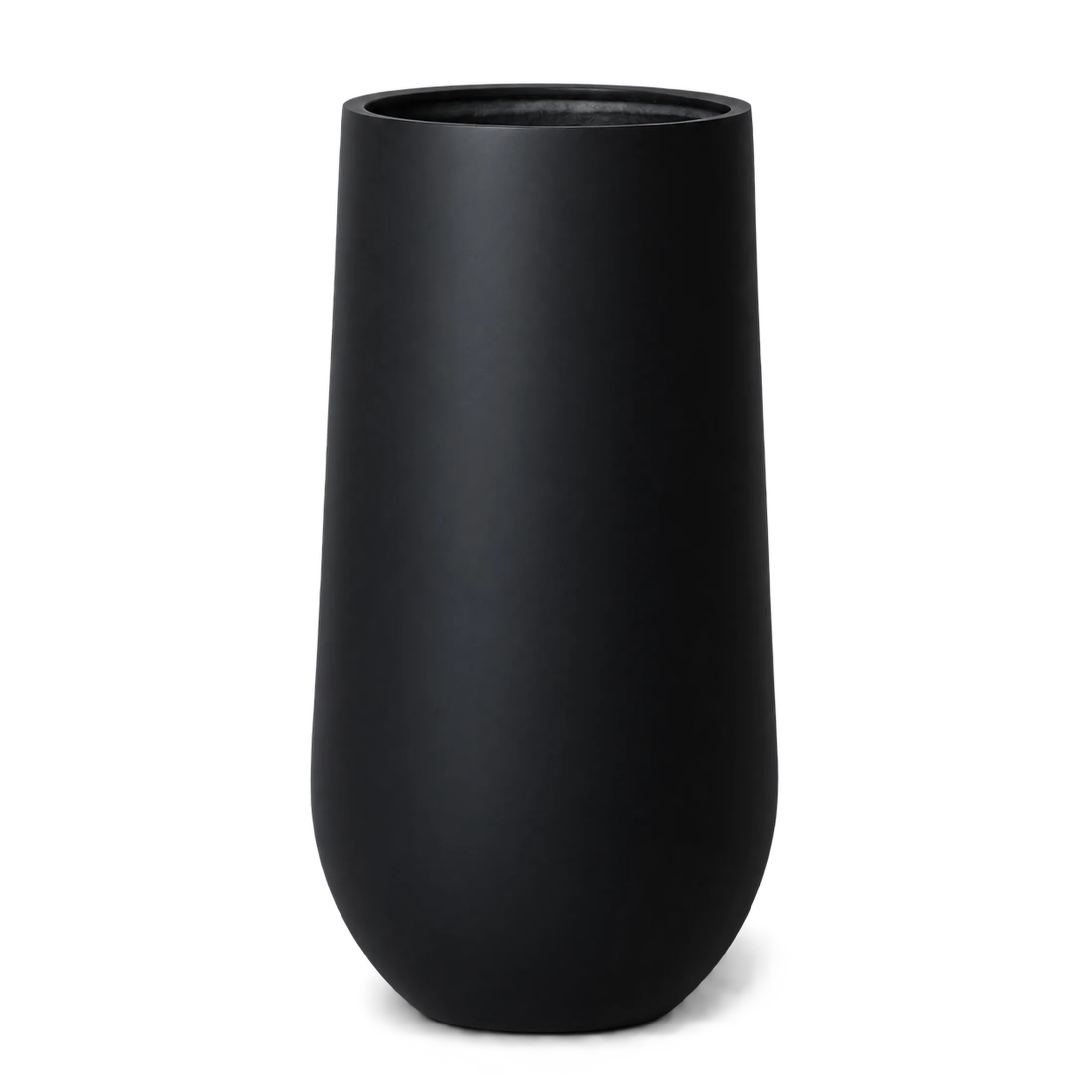 Fioriera Vaso Alto in Fibra di Vetro "Pancia Alta" – Design Moderno per Interno ed Estern in finitura Alte — vista 4 di 12