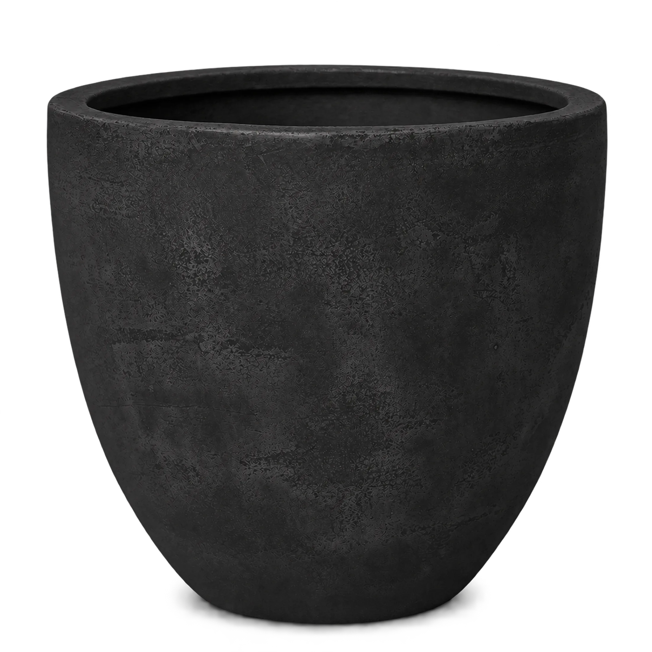 Fioriera Vaso in Fibra di Vetro "Emilio S3L" – Fioriera Conica in finitura Nuvolato Soft — vista 3 di 12